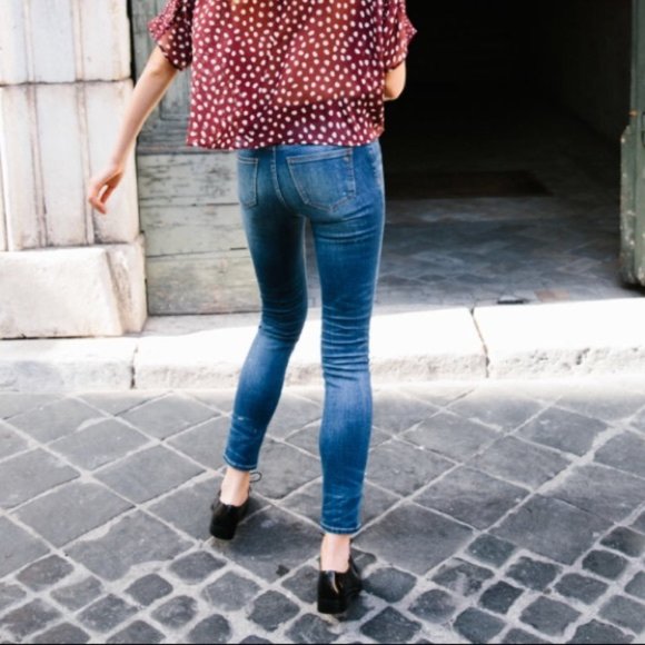 Madewell High Riser Skinny Jeans in Dayton Wash 25 - Picture 3 of 16